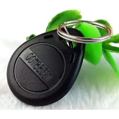 10 Pcs/lot Read only EM ID keyfobs RFID Tag Key Ring Card 125KHZ Proximity Token Access Duplicate