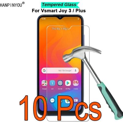 10 Pcs/Lot For Vsmart Joy 3 Joy3 / Plus 9H Hardness 2.5D Toughened Tempered Glass Film Screen Protector Protect Guard