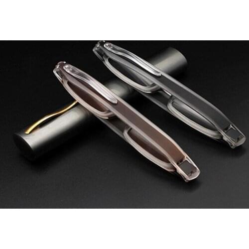 360 Degree Rotation Folding Reading Glasses With Case Diopter Men Women Foldable Reading Glasses 1.0 1.5 2.0 2.5 3.0 3.5 4.0