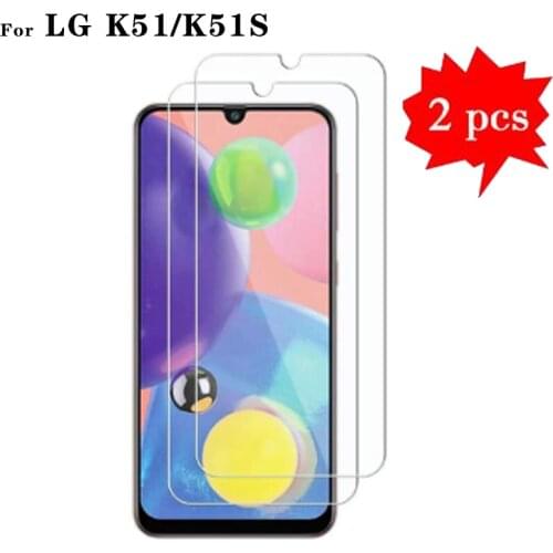 For LG K51 Tempered Glass Protective Film Explosion-proof Screen Protector For LG K51S LGK51S Cover Glass