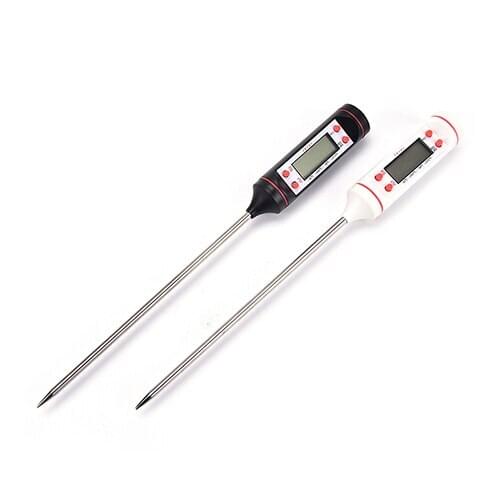 New Kitchen Cooking Meat Food Probe Temperature Sensor Random Color Electronic Digital Thermometer Instruments Hydrometer