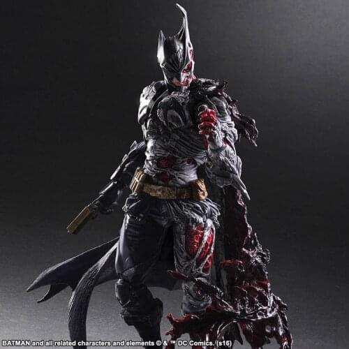 PLAY ARTS 27cm RasalGhul batman Action Figure Model Toys