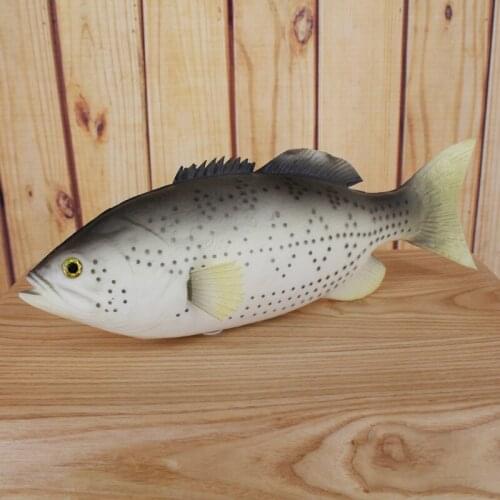 Simulation Fish Model Home Decorations Ornaments Simulation Fishes for Food Display Kids Education Photograph Tools PU Fake Fish