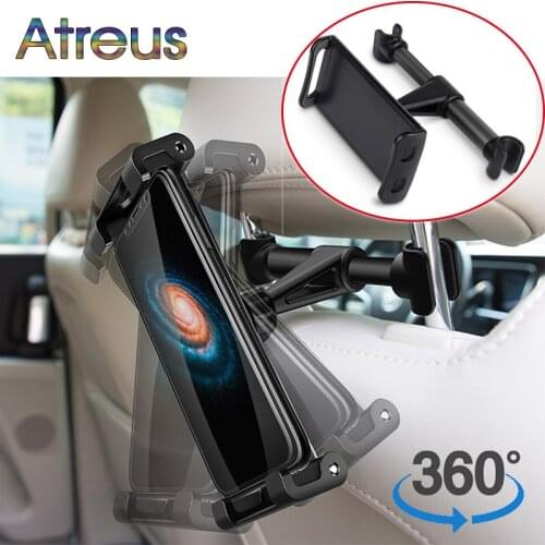 Atreus Car Back Seat Headrest Mount Bracket For iPad Tablet PC For VW Polo Jetta Toyota Corolla Mercedes Saab Renault Dacia