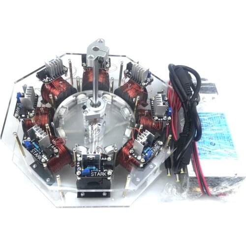 Cool! Brushless motor, disc motor, high power motor, large Bedini motor pseudo perpetual motion machine