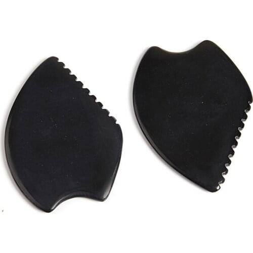 Face Massager Acupuncture Natural Bianshi Jade Gua Sha Board Jade Face Massage Back Head Point Massager Scraper Guasha Board