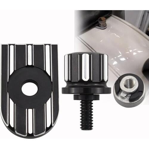 Motorcycle Rear Fender Seat Bolt Screw Nut Mount Knob Cover Nut for Harley Sportster 1200 883 Wide Glide Street Bob Road king