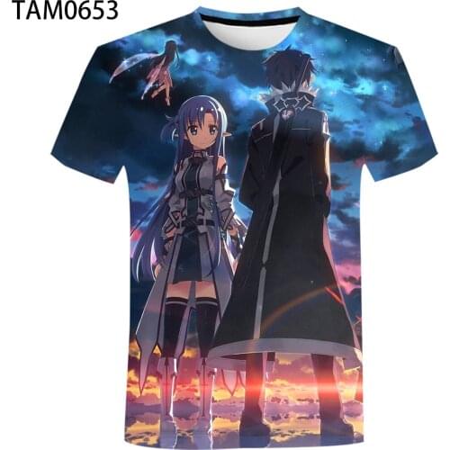 Jianshenyu 2021 new summer trend 3D printing mens and womens short sleeve childrens wear cool breathable top leisure t-sh