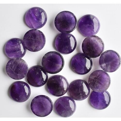 Wholesale 12pcs/lot fashion high quality natural stone round Cab cabochon beads for for jewelry accessories 20mm free