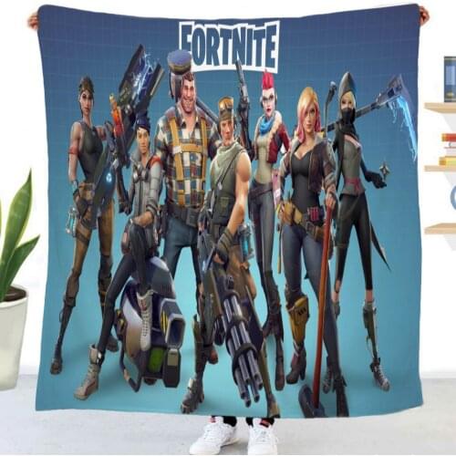 Hot Game Fortnite Blankets for Beds Game Blanket Plush Throw Blanket Fortnite Fabric Air Conditioning Quilt Flannel Blanket