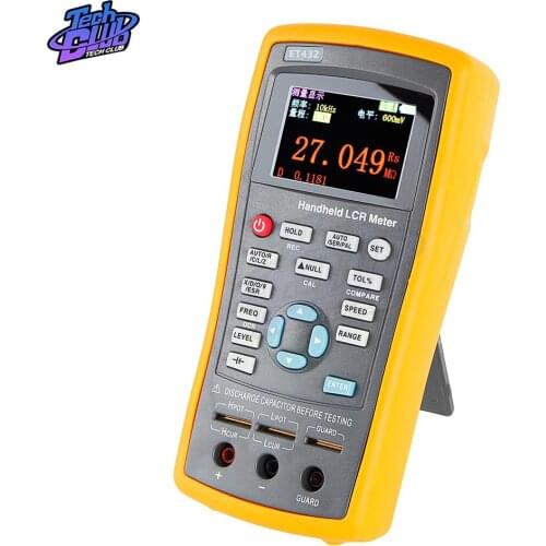 Handheld LCR Digital Bridge Meter High Precision Capacitance Inductance Resistance Meter ET430 ET431 ET432 ET433 Eletrical Tools