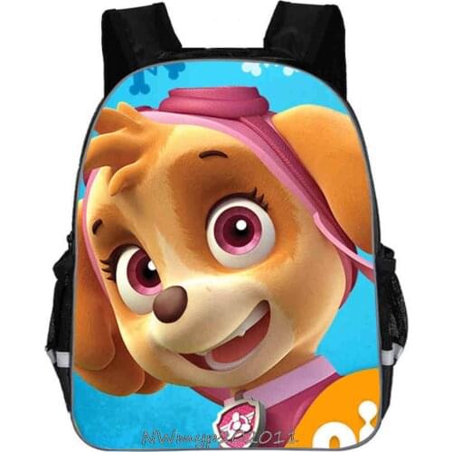 11/18 Inch Cute Pattern Paw Patrol School Bags for Kindergarten Children kids School Backpack Girls Boys Childrens Backpacks