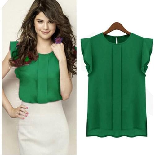 Женские рубашки с рюшами SILVERCELL China At AliExpress