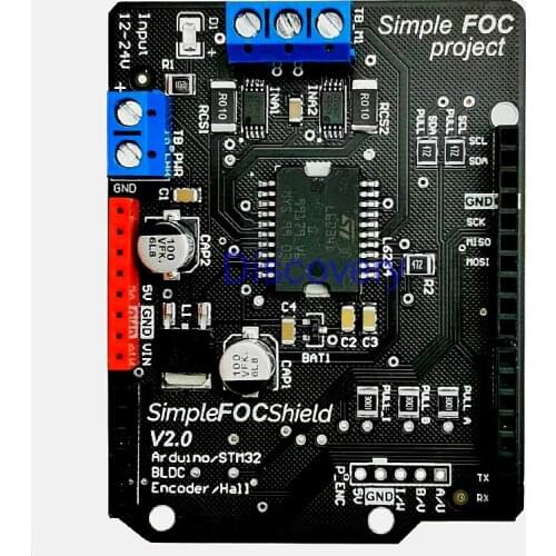 SimpleFOC Shield V2.0.2 V1.3.3 Robot Dog BLDC Servo Drive Development Board