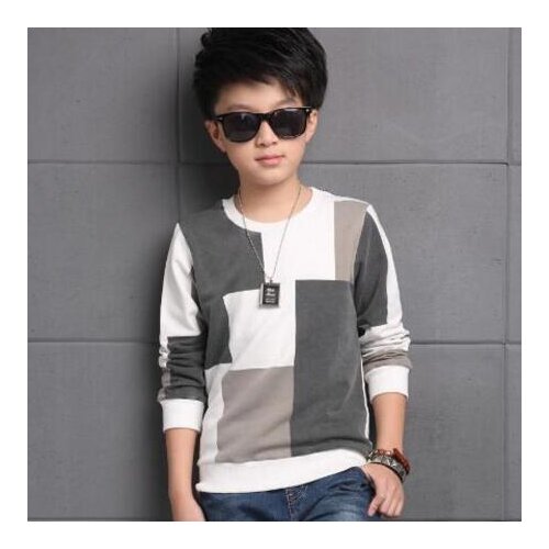 Boys Sweatshirt 2020 Spring Autumn Children Clothing Kids O-Neck Casual Long Sleeve T shirts Teenag Boys Outerwear 6 8 10 12 Y