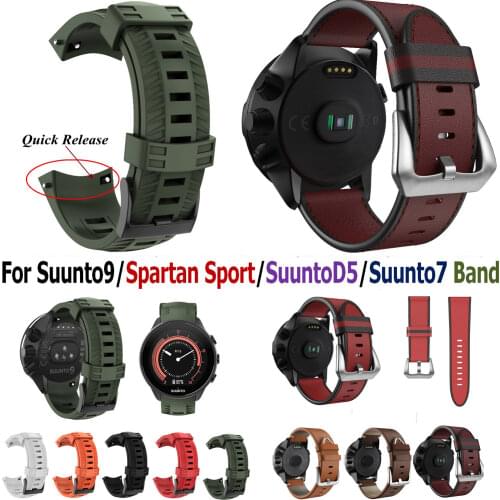 Top Quality Smart Watch Silicone Wrist Band for SUUNTO 9 Strap Sport Wristband Strap Bracelet For SUUNTO 9 Baro Watchband