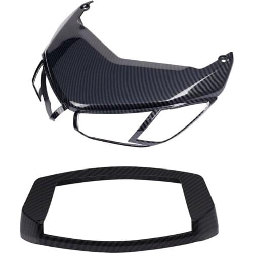 For Yamaha NMAX155 NMAX 155 2020 Rear Taillight Tail Light Cover Motorcycle Instrument Frame Carbon Fiber Accessories