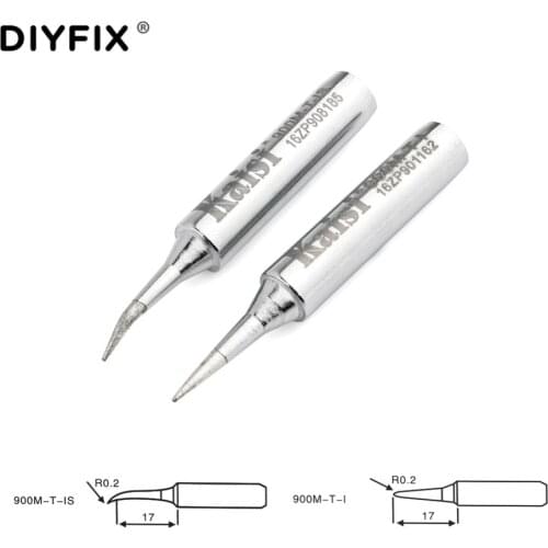 2 in 1 Soldering Iron Tips Lead-free ESD 900M-T-I 900M-T-IS Welding Tools Set for Soldering Repair Station Tools Iron Tips Kit
