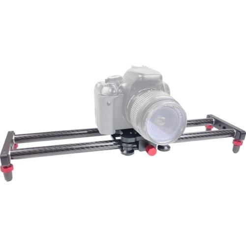 40cm Carbon Fiber Camera Track Slider Video Stabilizer DSLR Rail Follow Focus Pan Camcorder Filming Photo Shooting support 3kg