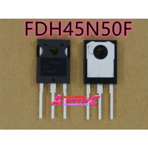 Aoweziic 2017+ 100% new imported original FDH45N50F 45N50F 45N50 TO-247 MOS field effect transistor 500V 45A