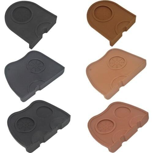 Barista Coffee Anti-skid Mat Espresso Latte Art Pen Tamping Holder Pad Coffeeware Tampers Coffee Grind Soft Silicone Mat#6