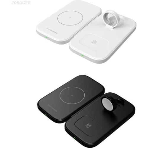 Wireless Charger for Watch Series SE/6/5/4/3/2/1,AirPods 2/pr,Qi Phones