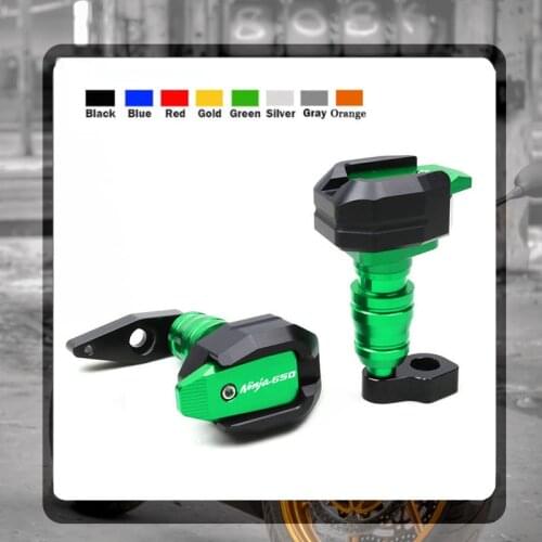 For KAWASAKI NINJA 650 NINJA650 2012-2016 2015 2014 Motorcycle Falling Protection Frame Slider Fairing Guard Crash Pad Protector