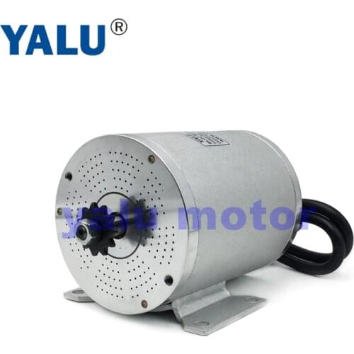 YALU BM1109 2500W 60V Brushless Electric Battery powered wheels car Driver Engine BLDC Motor For Go-cart Mobility Scooter Kit
