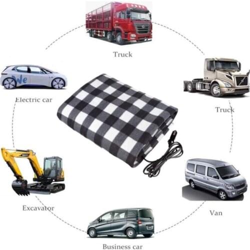 Electric Blanket 12V Thicker Heater Double Body Warmer 100*60cm Heated Blanket Mattress Car Heated Electrica Heating Blankets