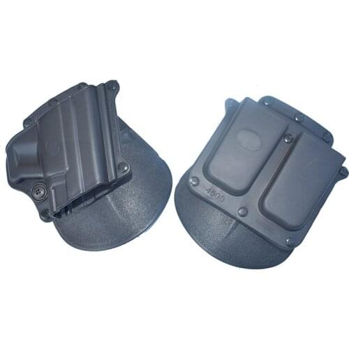 Hunrinf Rifle Accessies Holster Pouch Tactical for SP11B Holster Springfield XD XDM, HK HS P2000 with Double Magazine 4500