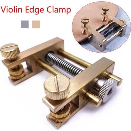 Viola Violin Making Luthier Tools Cello Edge Clamp To Repair Seam Cracks Close Professional Maker Adjustable Double Guide Rods