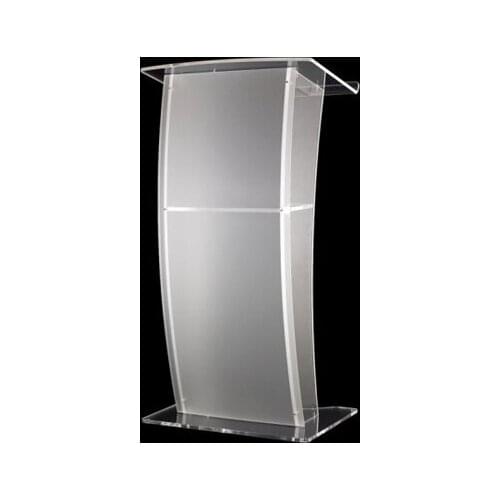 Chinese wind imported acrylic plexiglass high-end podium welcome reception lectern