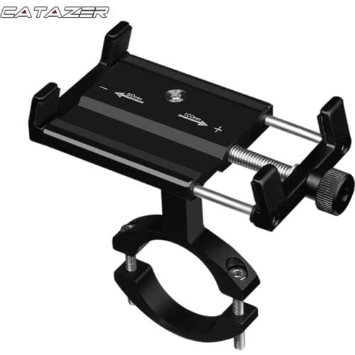 Anti-Slip Universal Bicycle Bike Motorcycle Phone Holder Mount Bracket Smart Mobile Racks Cellphone Handlebar Clip 360 Rotatable