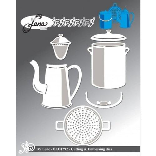 NEW Metal Cutting Dies teapot for Scrapbooking Steel Craft Die Cut Embossing Paper Card Album Stencil