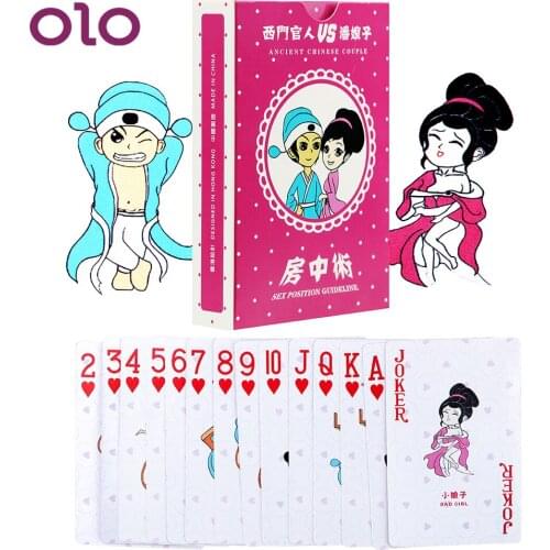 OLO Sex Poker Love Sexy Posture Adult Game Bar Playing Card Game Couple Sex Products Sex Toys for Couples Erotic Toys Foreplay