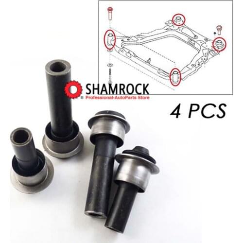 Original Engine Cradle Front Subframe Crossmember Bushing 54466-JD000 / 54467-BR00A for Nnissan Juke Leaf Rogue X-Trail Rrenault