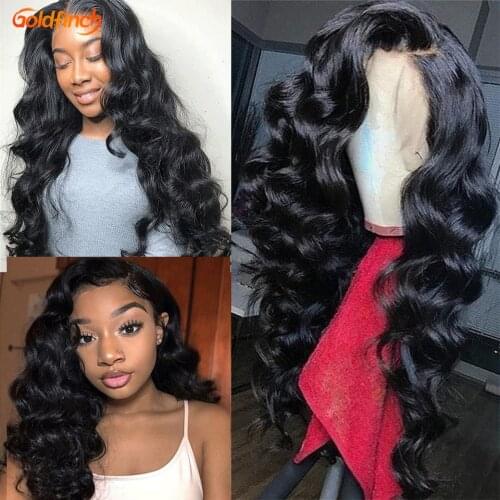 150 180 200 250 Density Loose Body Wave Lace Front Human Hair Wigs 13x4 Frontal Wig 30Inch Loose Body Wave Wig Lace Closure Wig