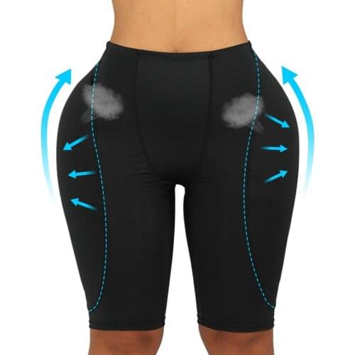 S-6XL Plus Size Women Pad Butt Lifter Tummy Waist Control Panties Waist Cincher Women Body Shaper Booty Lifter Butt Enhancer