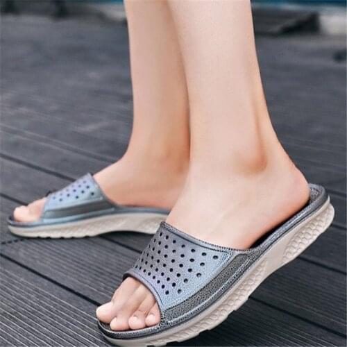 2021 Mens Fashion Orange Summer Thick Bottom Slippers Big Size 39-50 Indoor Sandals Male Hot Sale Soft Comfortable Home Shose