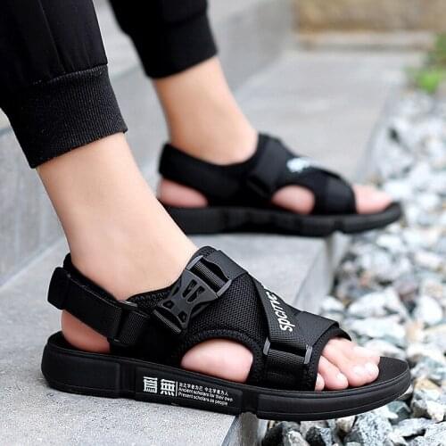 Sandles For Men Sandal Shoe Men Plastic Sandals Male Sandalia Masculina For Luxury Rubber Plage Sandales Mens Roman Shoes Summer