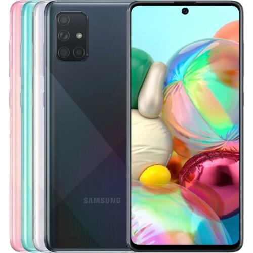 Samsung Galaxy A71 A715F inch 6.7" 6GB 128GB Quad Camera 64MP 32MP 4500mAh Unlocked