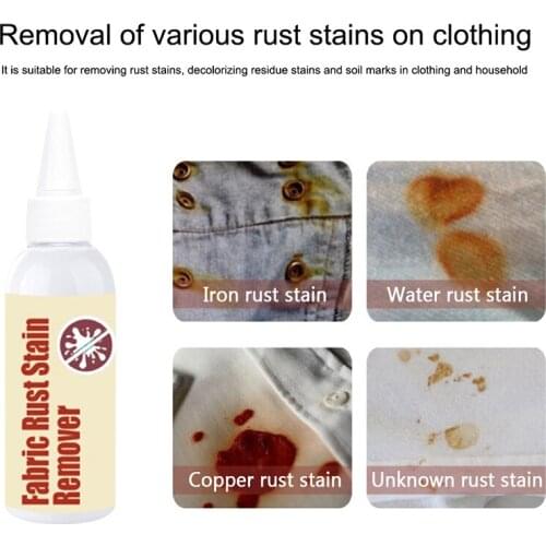 Fabric Rust Stain Remover Multi-purpose Clothes Cleaner Drop Clothing Cleansing Agent MUMR999