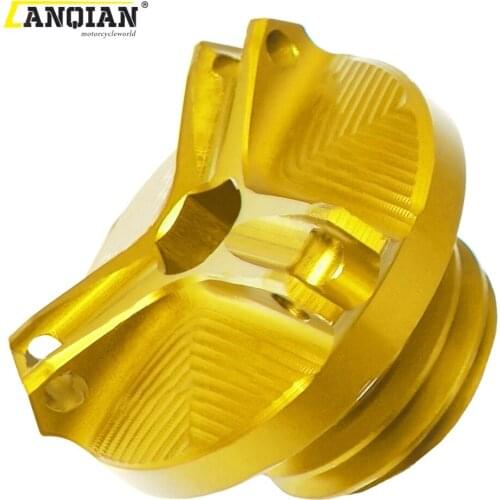 Motorcycle Universal Gas Cap Accessories CNC Engine oil filter cup plug cover for moto Africa twin 2016 Honda CRF1000L Tank