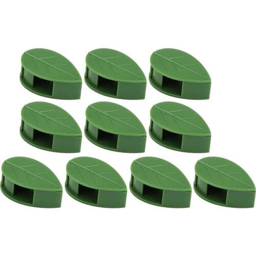 10/20/30Pcs Plant Green Plant Fixation Clips Green Dill Wall Climbing Artifact Green Basket Vine Climbing Wall Hanging Tool