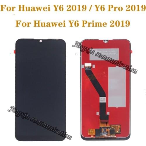 For Huawei Y6 2019 Y6 pro 2019 LCD Display Touch screen digitizer For Y6 Prime 2019 MRD-LX1f LX1 LX2 LX3 L21 L22 LCD screen