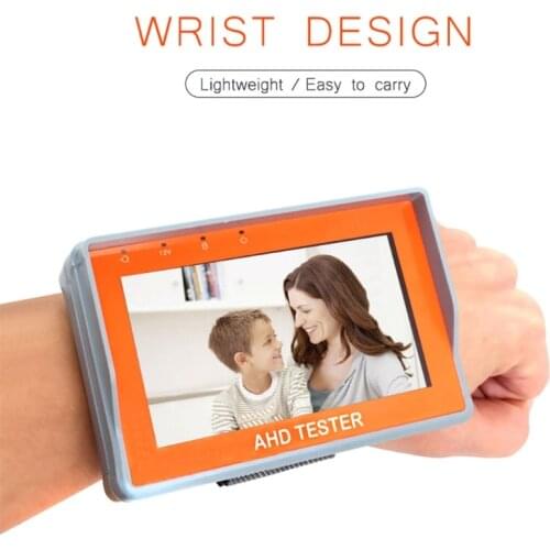 2 in 1 Analog Video With Network Cable Tester 4.3 in TFT LCD Monitor W/ Battery