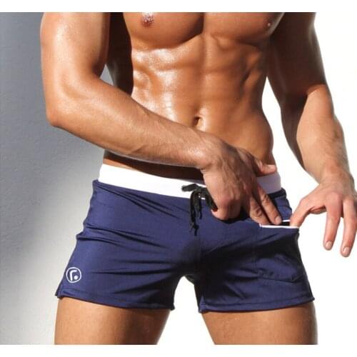 2021 Sexy Swimsuit Swimwear Men Swimming Shorts Men Briefs Beach Shorts Sports Suits Surf Board Shorts Man Swim Trunks