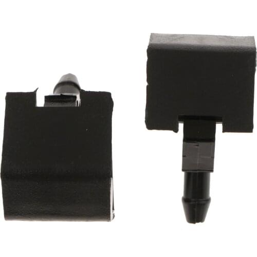 2X WindShield Washer Wiper Spray Jet Nozzle For For Nissan Qashqai