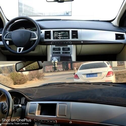 Dashmats car-styling accessories dashboard cover for Jaguar XF 2008 2009 2010 2011 2013 2014 2015 2012