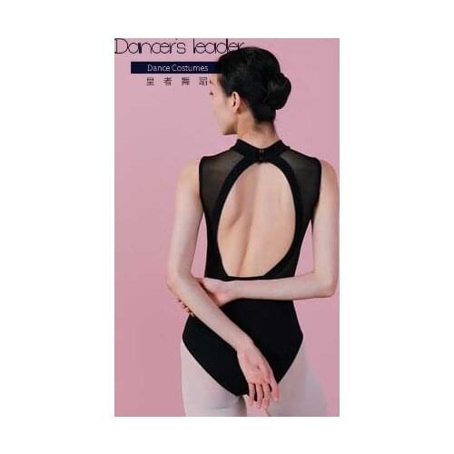 Ballet Leotard for Women Training Suit High Neck Sleeveless Leotard Gymnastics Jumpsuit Aerial Yoga Suit Adult Swimwear